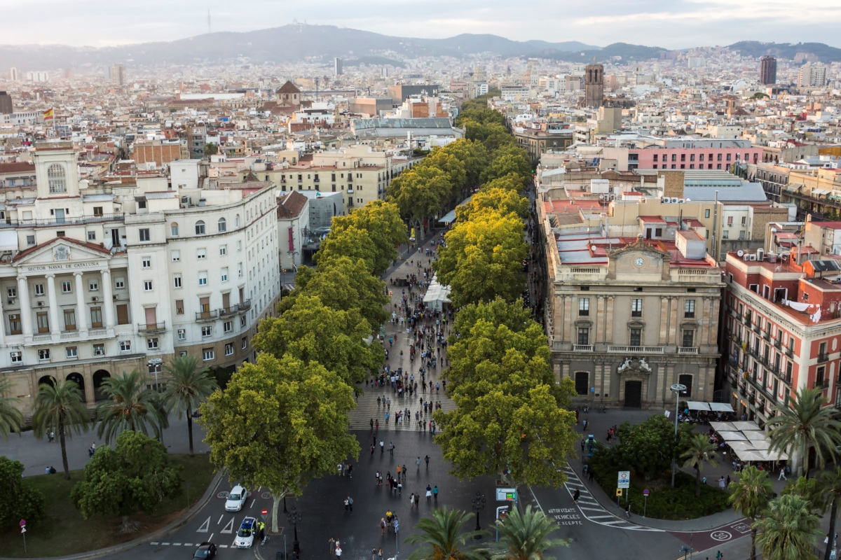Take a stroll down La Rambla