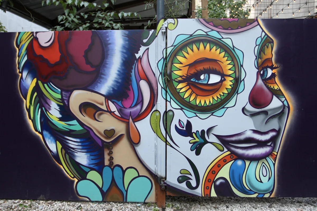 Take a guided street art tour