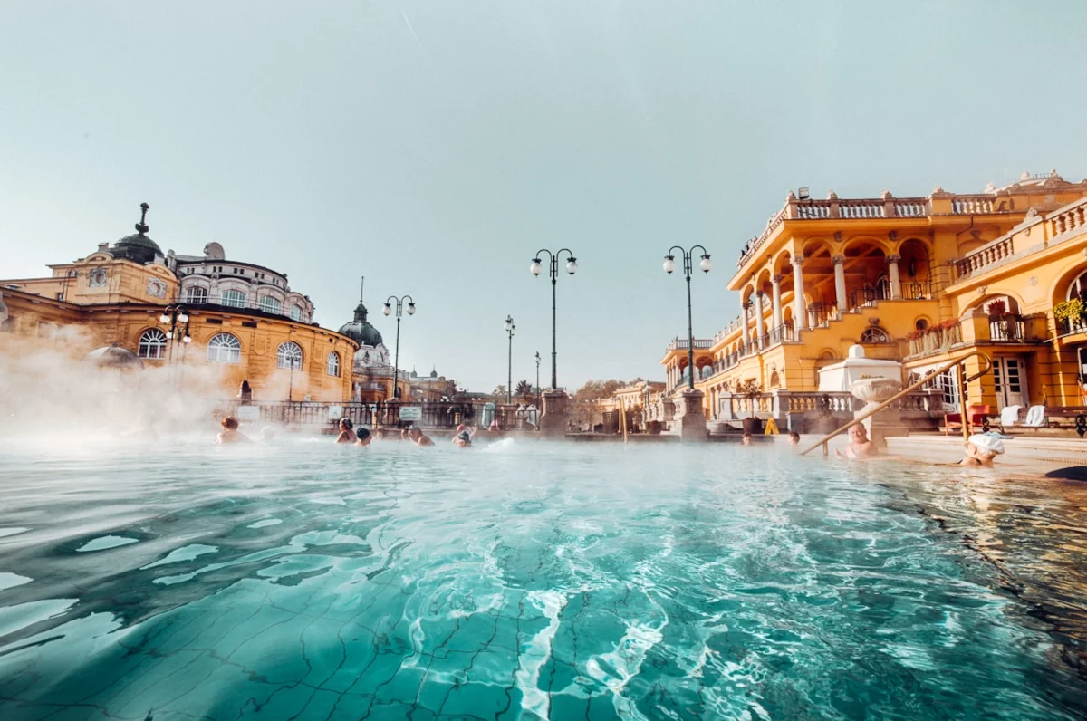 Soak in the Széchenyi Baths