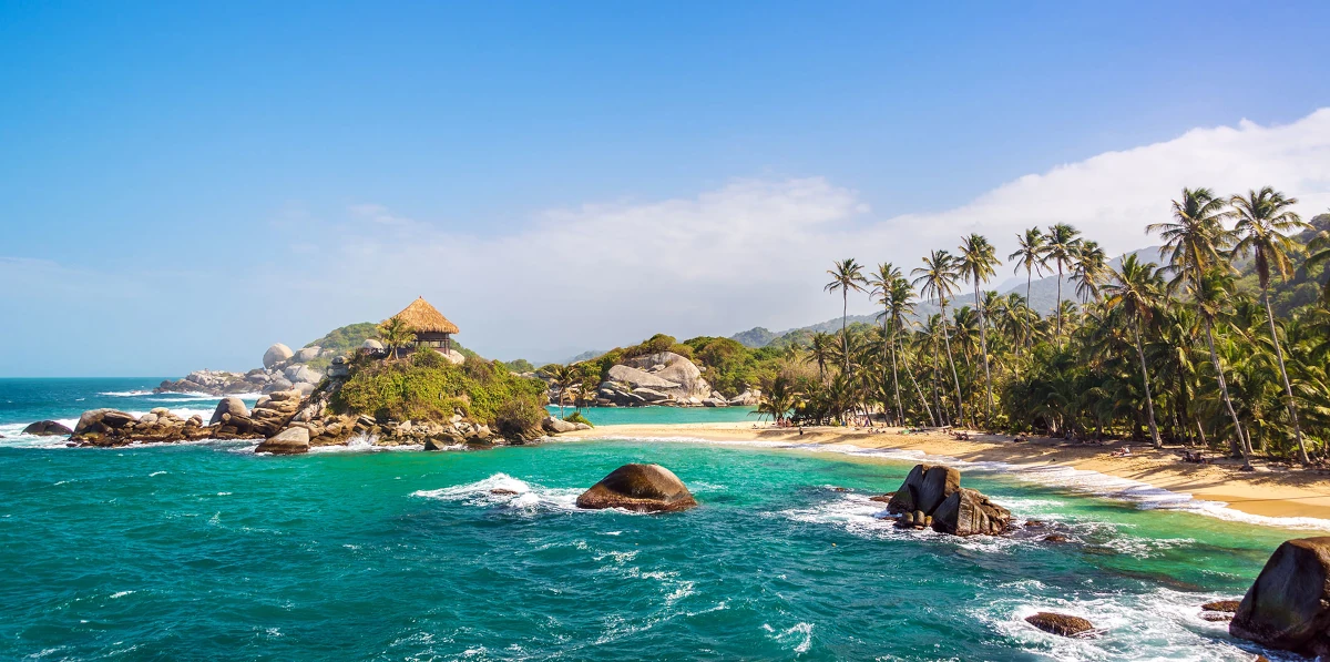 Take a dip in the Caribbean Sea