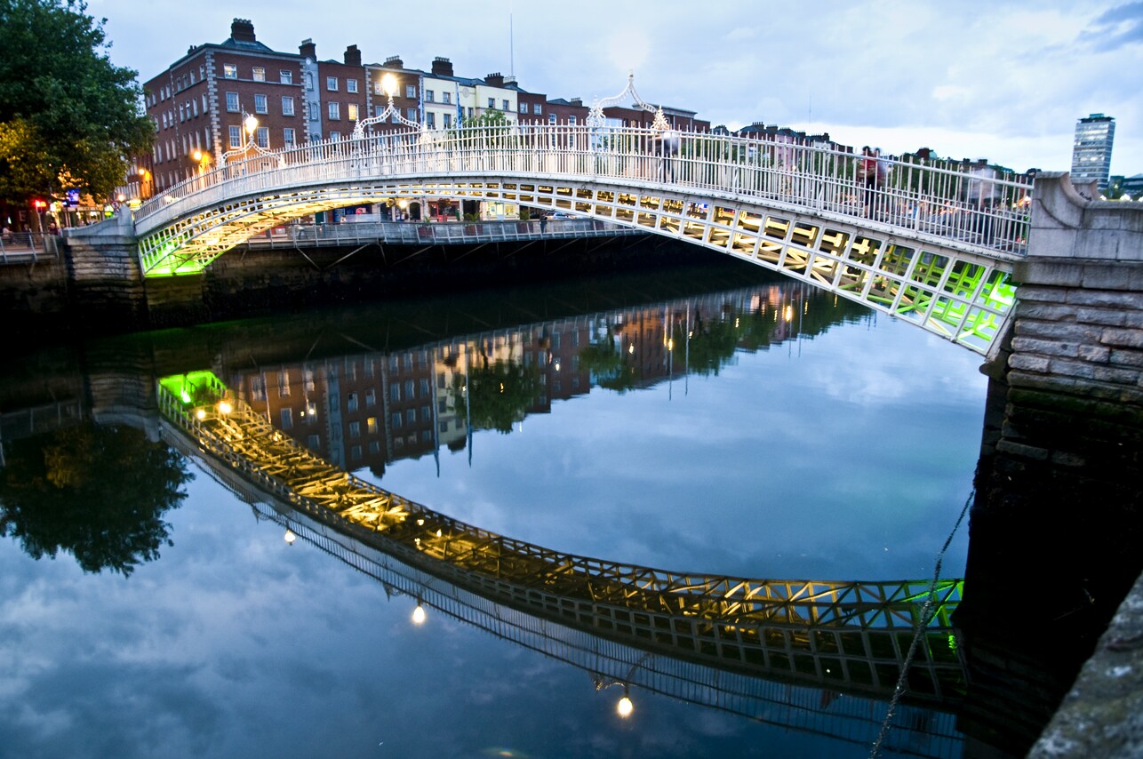 Check out the Ha’penny Bridge
