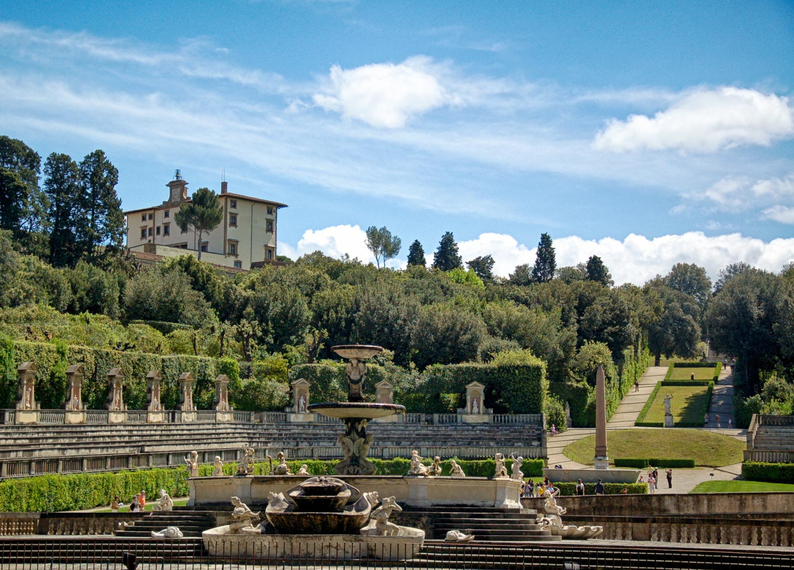 Stroll through the Boboli Gardens