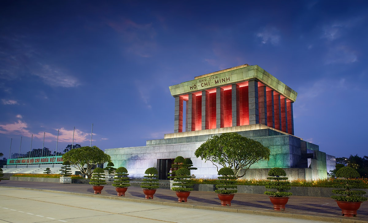 Visit the Ho Chi Minh Mausoleum