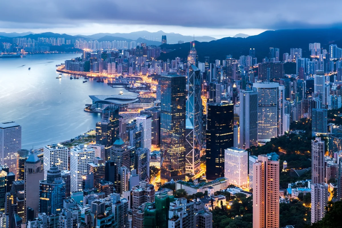 Gaze at Hong Kong’s skyline