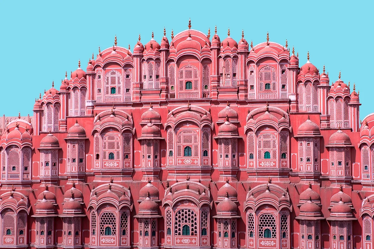 Marvel at the Hawa Mahal