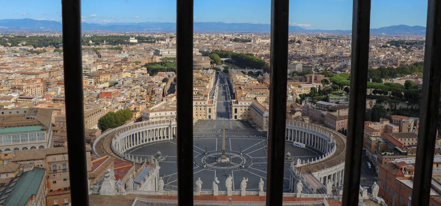 Climb to the top of St. Peter’s Basilica