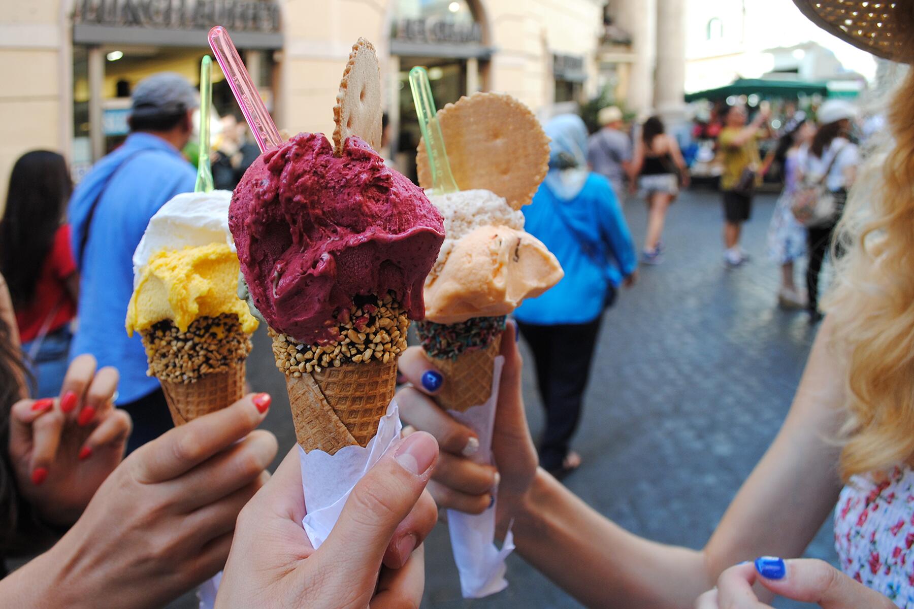 Indulge in Italian Gelato