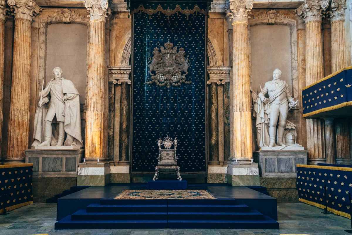 Admire the Stockholm Palace